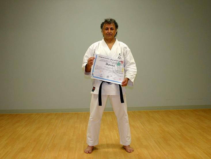 Claudio Iedwab sensei - Black Belt in Judo