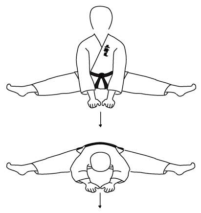 Gorindo Warm-up Legs Open and Drop Chest - Center