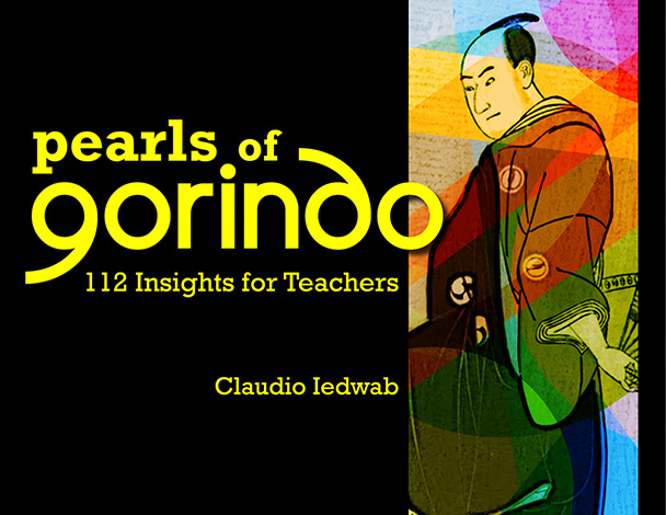 Pearls of Gorindo for Teachers book cover ©2013 Image by Claudio Iedwab www.gorindo.com