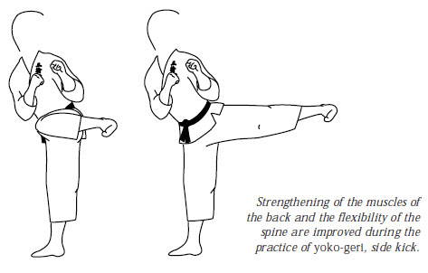 yoko-geri chambering